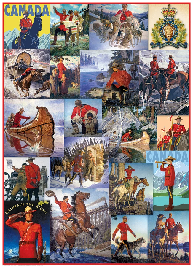 PFG RCMP Collage (Usage/Used - PUZZLES FOR GOOD)