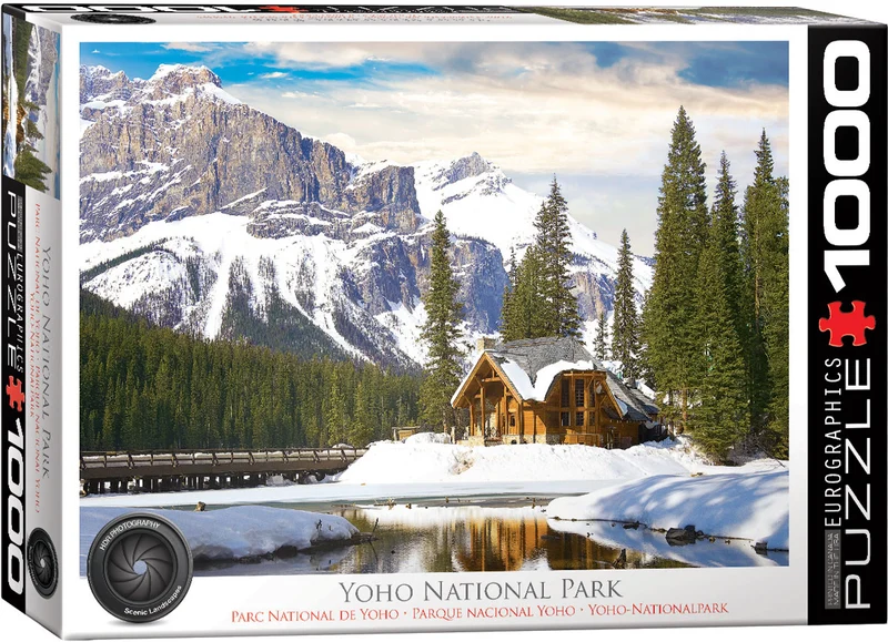 PFG HDR Photography - Yoho National Park, British Columbia (Usage/Used - PUZZLES FOR GOOD)