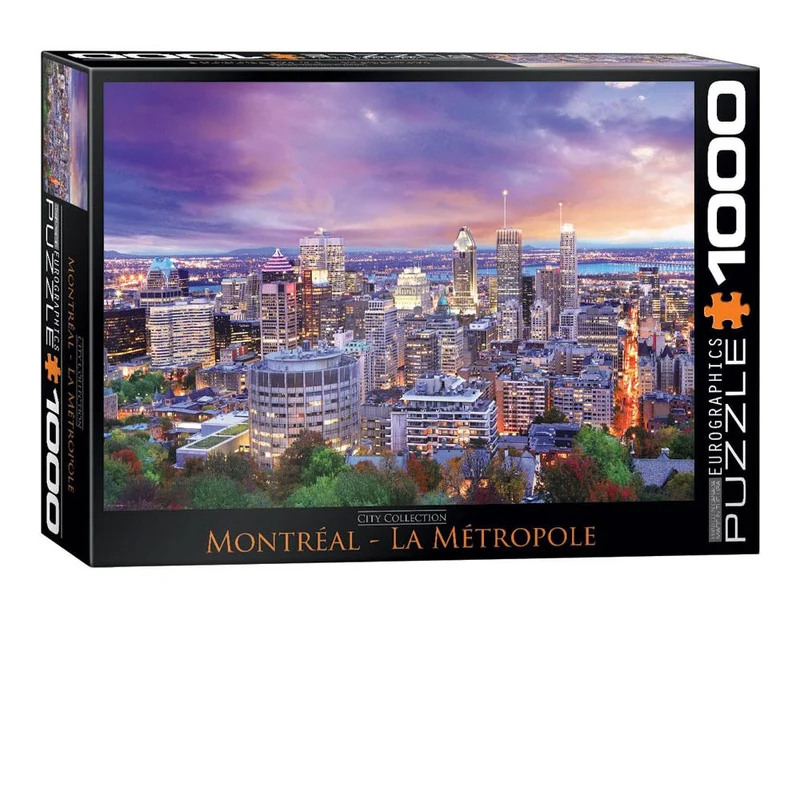 PFG City Collection - Montreal - La Métropole (1000pcs) (Usage/Used - PUZZLES FOR GOOD)