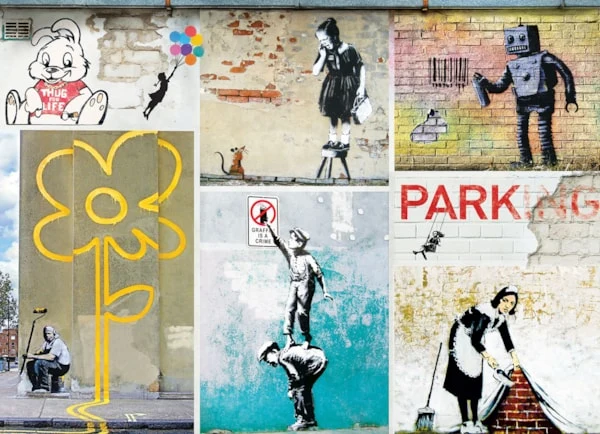 Street Art, Banksy (1000pcs)