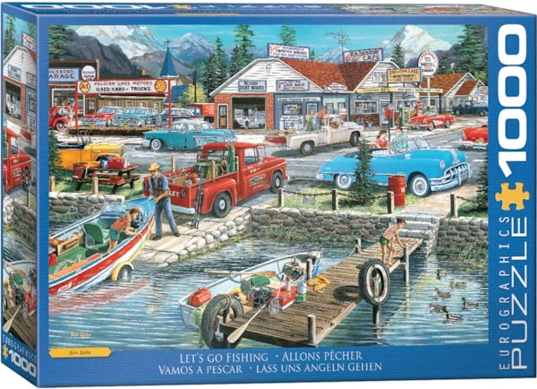 Let's Go Fishing, Ken Zylla (1000pcs)