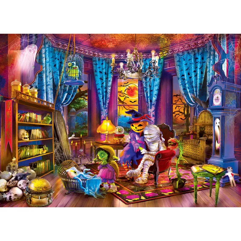 PFG Seek & Find - Halloween Surprise (1000pcs) (Usage/Used - PUZZLES FOR GOOD)