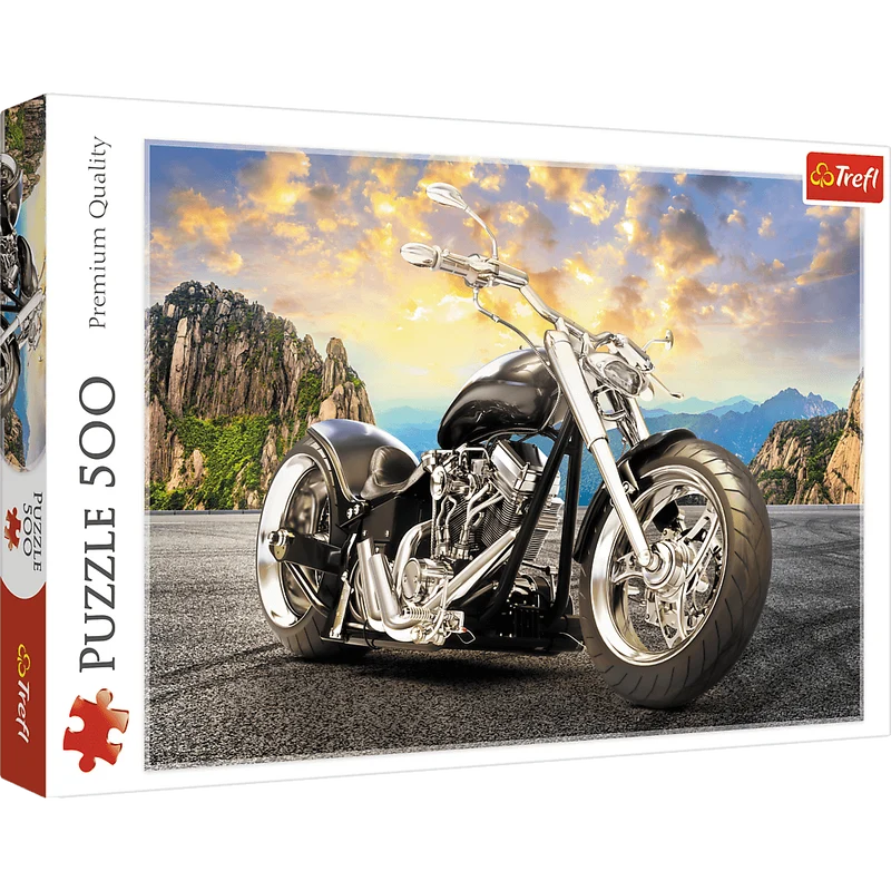 PFG Black Motorcycle (Usage/Used - PUZZLES FOR GOOD)