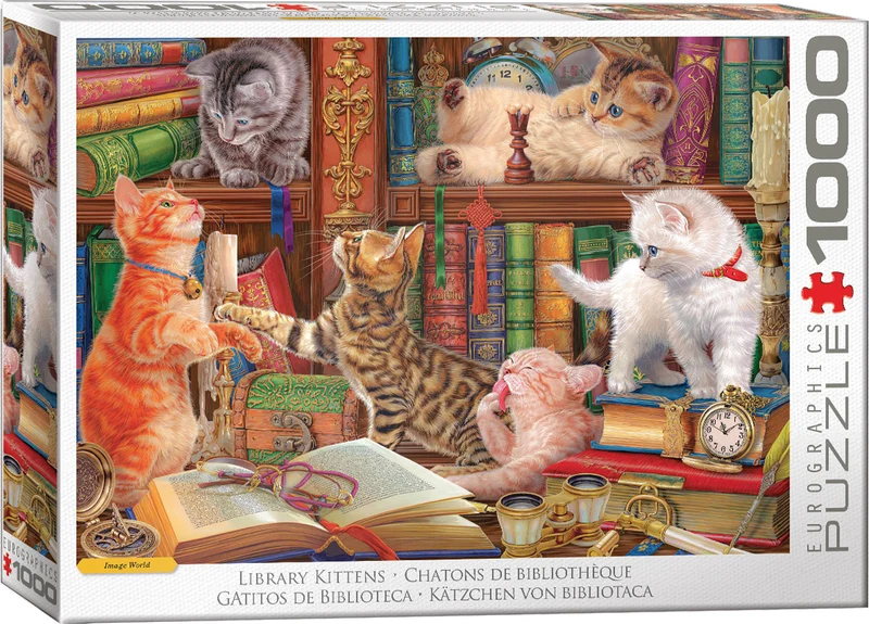Library Kittens (1000pcs)