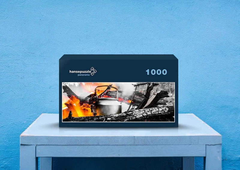 73643 Hintergründe - Lagerfeuer Puzzle