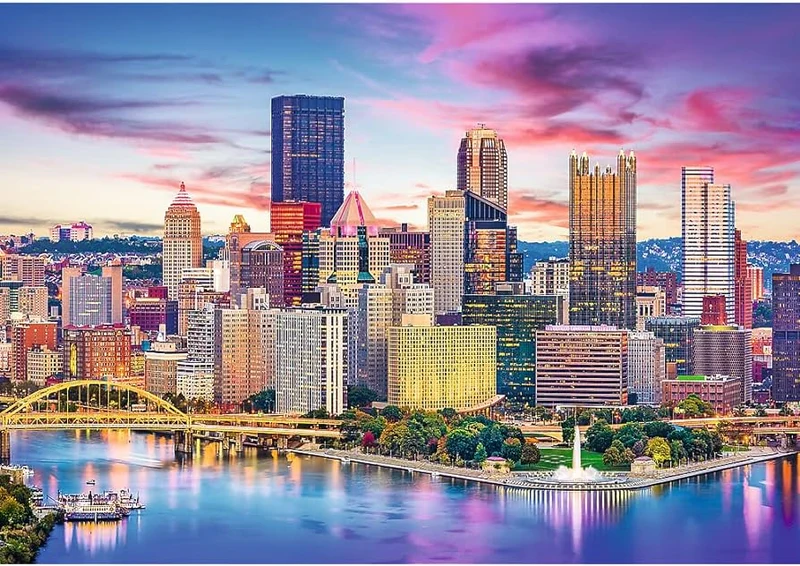 PFG Pittsburgh, Pennsylvania (1000pcs) (Usage/Used - PUZZLES FOR GOOD)