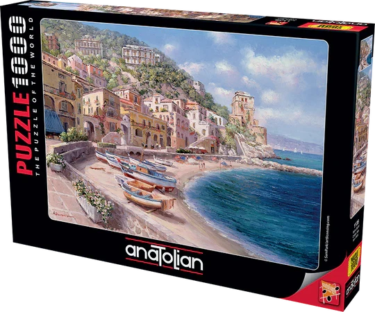 PFG Cetara Italy, Sam Park (1000pcs) (Usage/Used - PUZZLES FOR GOOD)