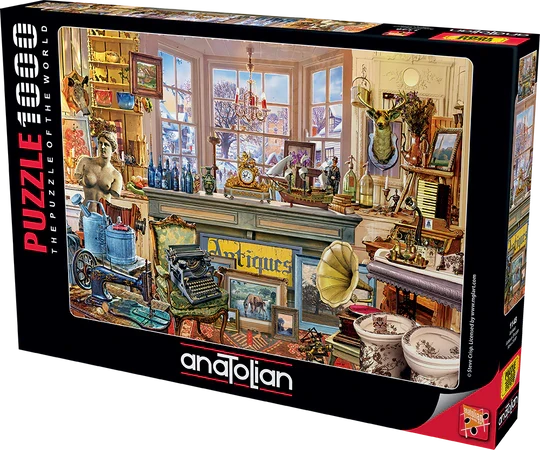 PFG Antique Shoppe, Steve Crisp (1000pcs) (Usage/Used - PUZZLES FOR GOOD)