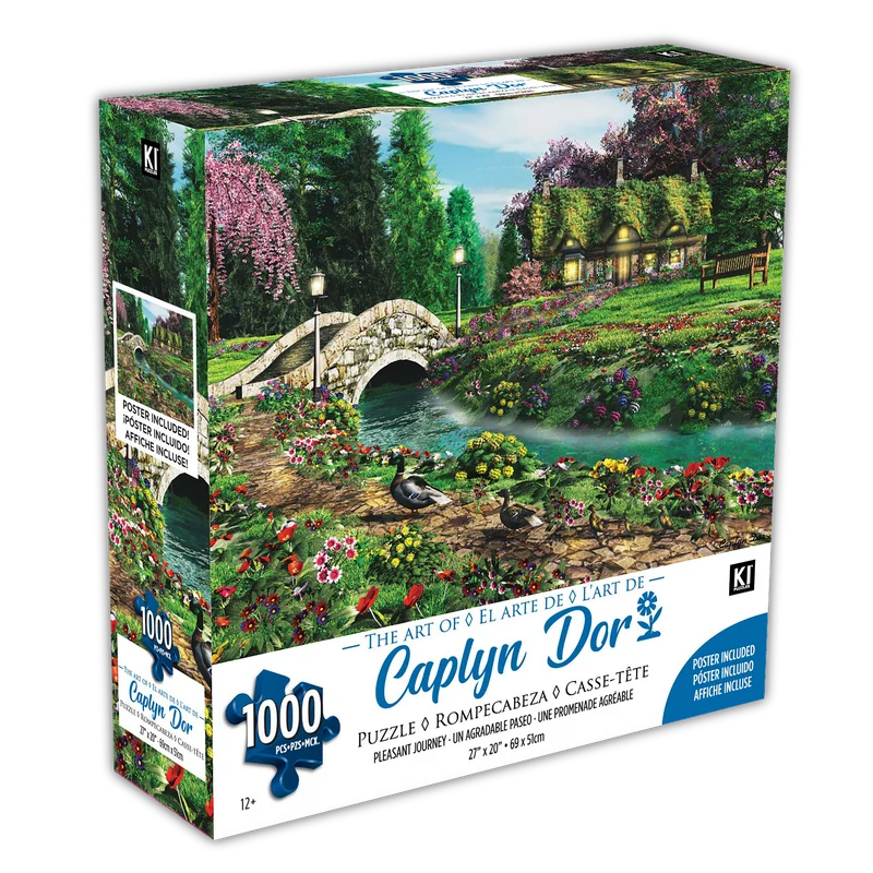 PFG Pleasant Journey, Caplyn Dor (1000pcs) (Usage/Used - PUZZLES FOR GOOD)