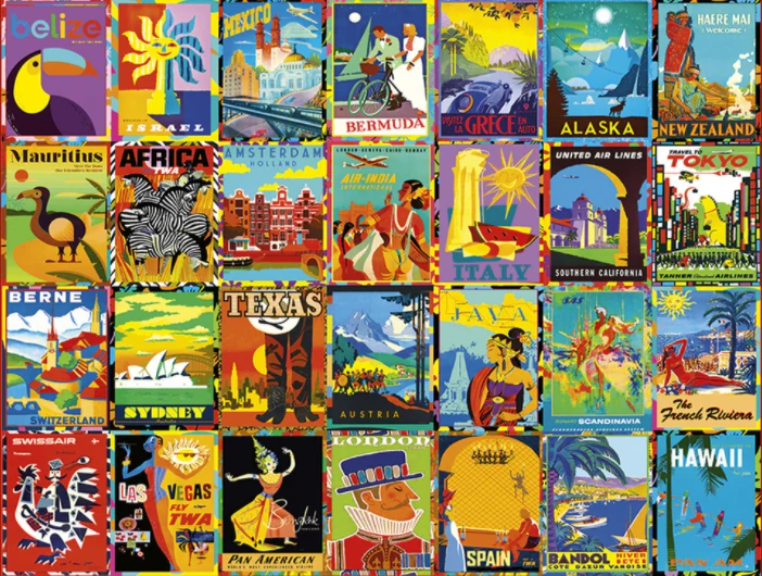 PFG Going Places: Colorful Destinations (Usage/Used - PUZZLES FOR GOOD)