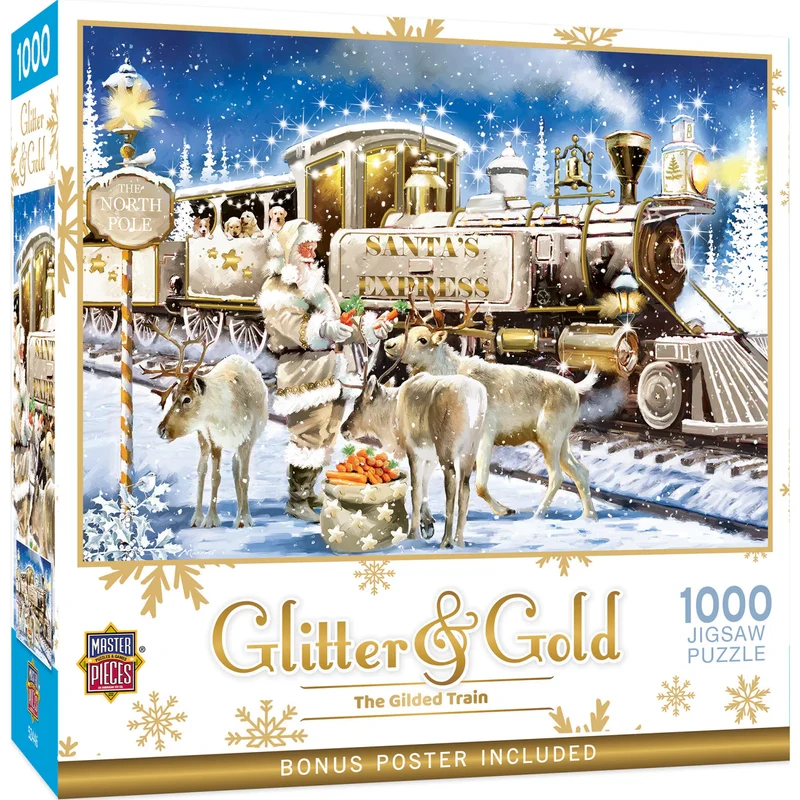 Glitter & Gold - The Gilded Train, Richard Macneil (1000pcs)