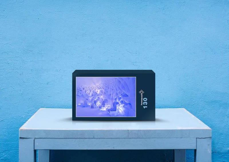 74235 Hintergründe - Schneehotel Puzzle