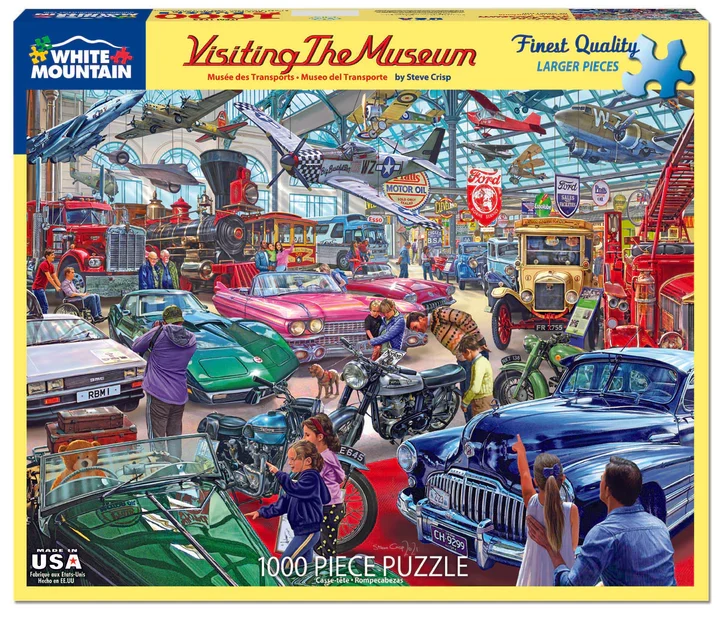 PFG Visiting The Museum, Steve Crisp (Usage/Used - PUZZLES FOR GOOD)