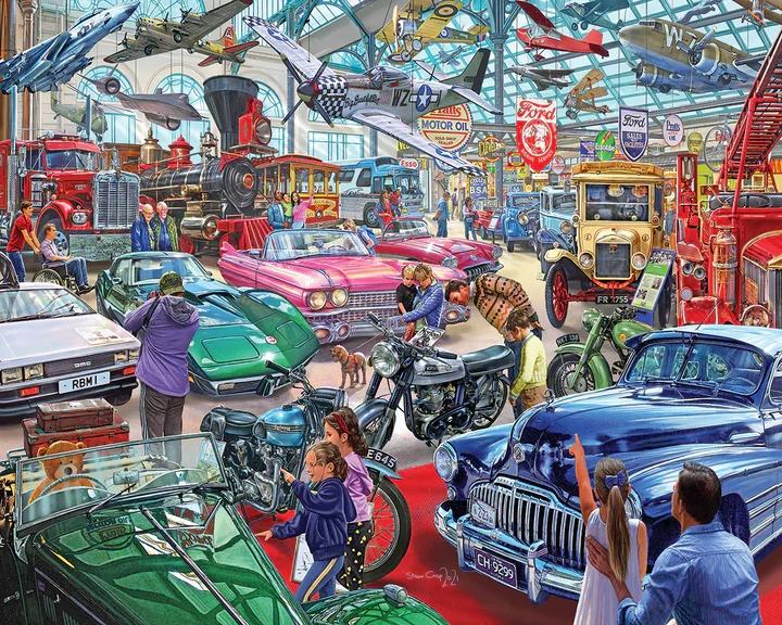 PFG Visiting The Museum, Steve Crisp (Usage/Used - PUZZLES FOR GOOD)