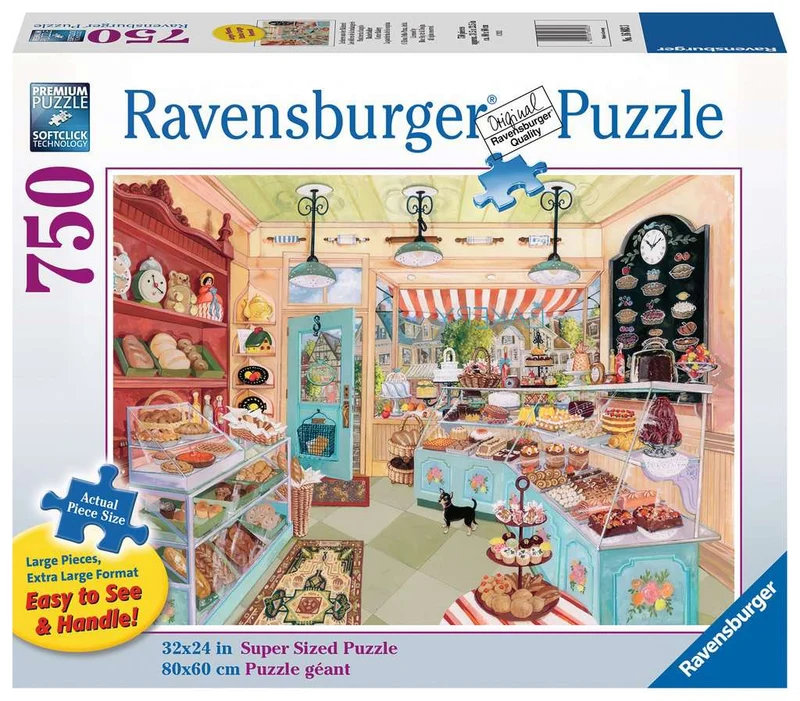 PFG Ravensburger Corner Bakery (750 Large) (Usage/Used - PUZZLES FOR GOOD)