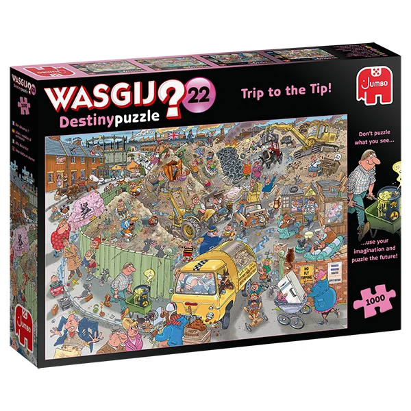 PFG Wasgij Destiny #22, Trip To The Tip! / Bon débarras? (Usage/Used - PUZZLES FOR GOOD)