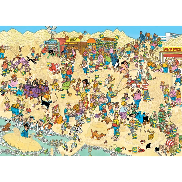 PFG Sand Sculptures, JVH (1000pcs) (Usage/Used - PUZZLES FOR GOOD)