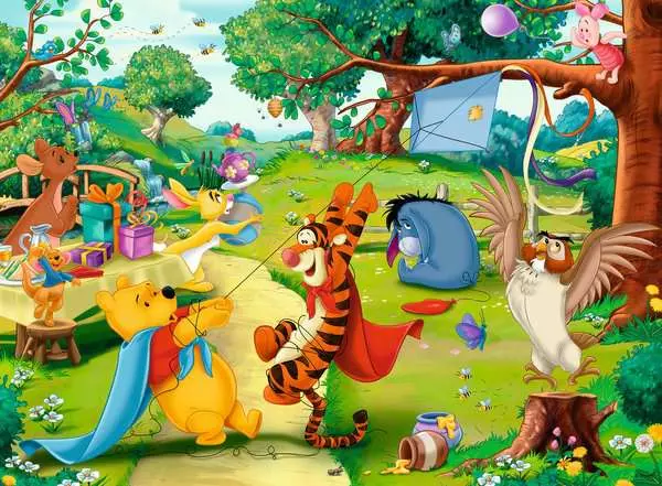 Ravensburger Winnie the Pooh - Pooh to the Rescue (100 XXL)