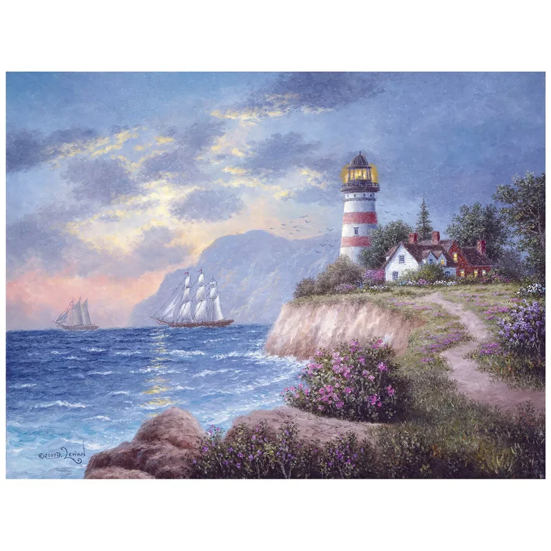 PFG Seaside Collection - White Cliff Bay (Usagé/Used - PUZZLES FOR GOOD)