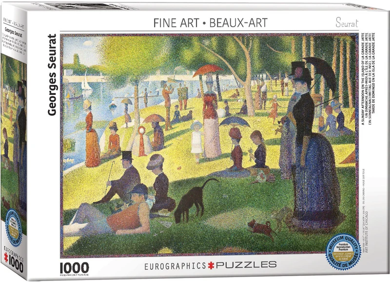 PFG Fine Art - A Sunday On La Grande Jatte, George Seurat (Usage/Used - PUZZLES FOR GOOD)