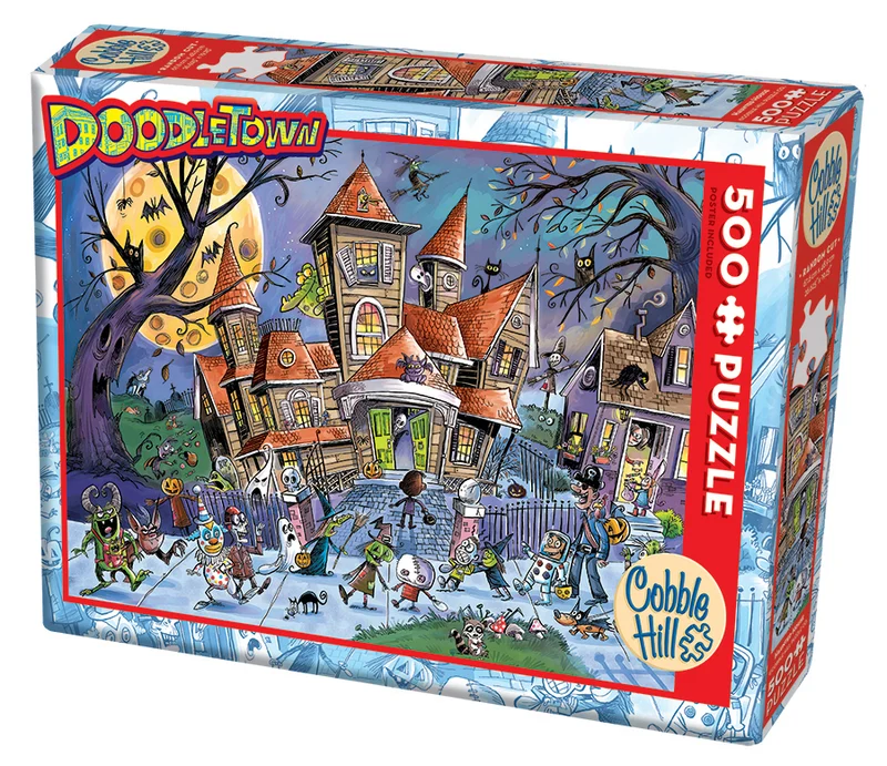 DoodleTown: Haunted House, Dave Whamond (500pcs)