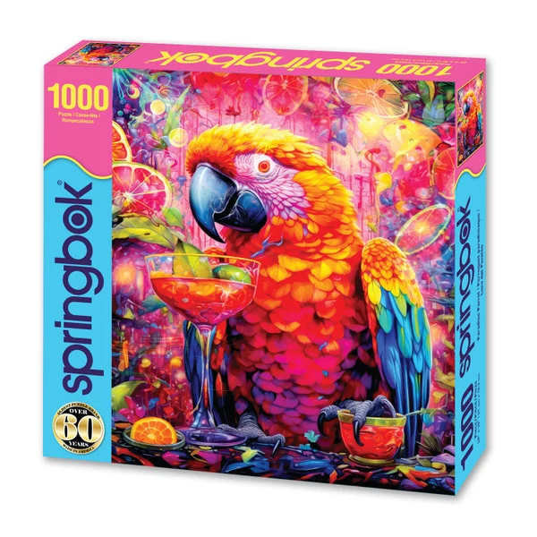 PFG Paradise Parrot (1000pcs) (Usage/Used - PUZZLES FOR GOOD)