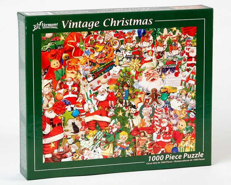 PFG Vintage Christmas (1000pcs) (Usage/Used - PUZZLES FOR GOOD)