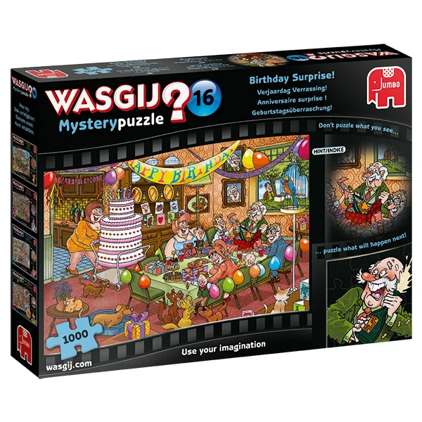 PFG Wasgij Mystery #16, Birthday Surprise (Anniversaire surprise) (Usage/Used - PUZZLES FOR GOOD)