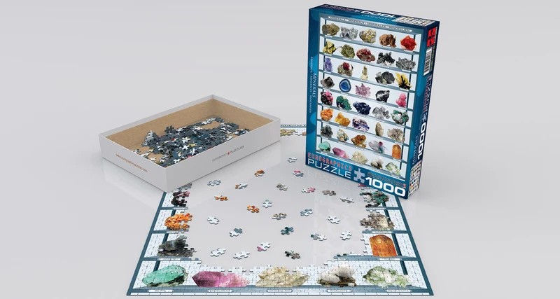 PFG Minerals of the World (Usage/Used - PUZZLES FOR GOOD)
