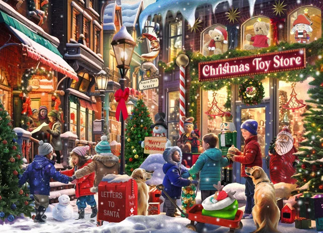 Advent Calendar - Christmas Toy Store, Rafael Trujillo