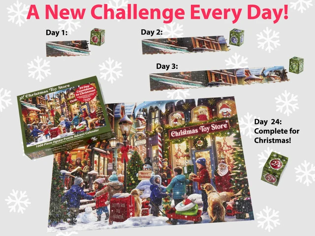 Advent Calendar - Christmas Toy Store, Rafael Trujillo