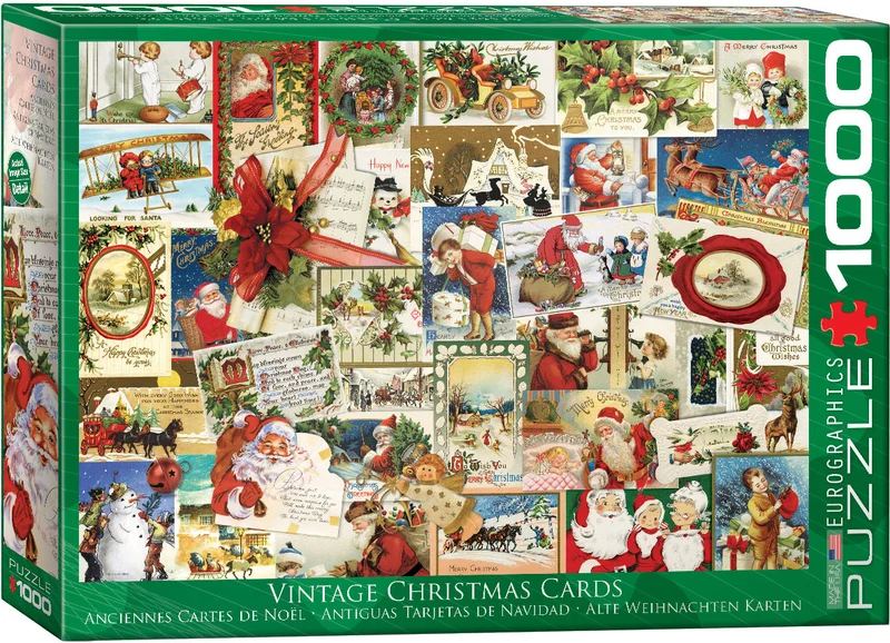 PFG Vintage Christmas Cards (Usage/Used - PUZZLES FOR GOOD)