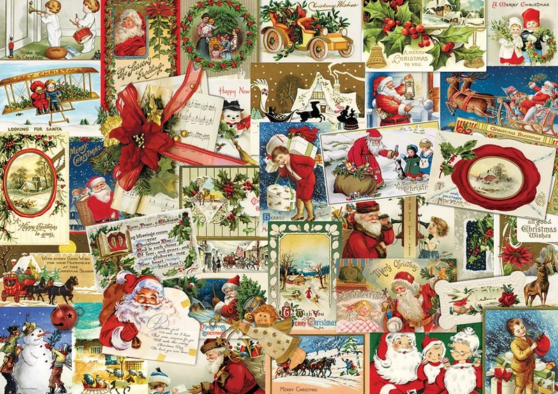 PFG Vintage Christmas Cards (Usage/Used - PUZZLES FOR GOOD)