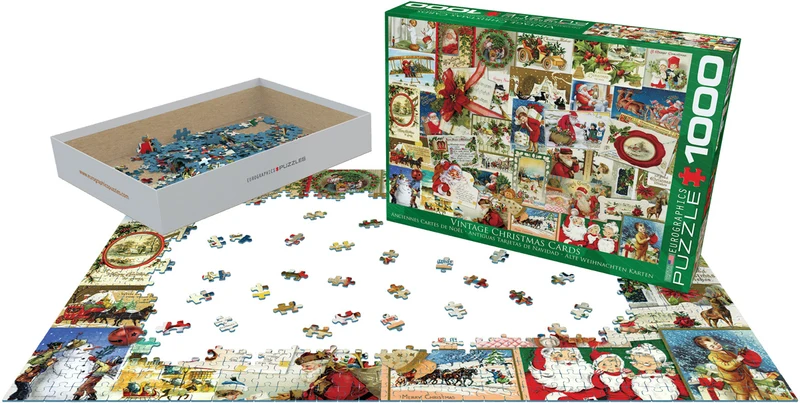 PFG Vintage Christmas Cards (Usage/Used - PUZZLES FOR GOOD)