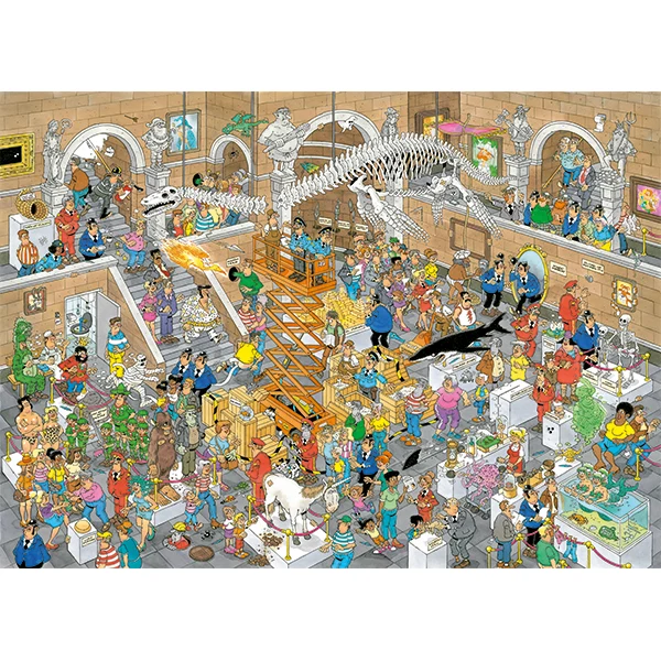 PFG JVH 2-in-1 - Rembrandt’s Studio & Gallery Of Curiosities (2x1000pcs) (Usage/used - PUZZLES FOR GOOD)