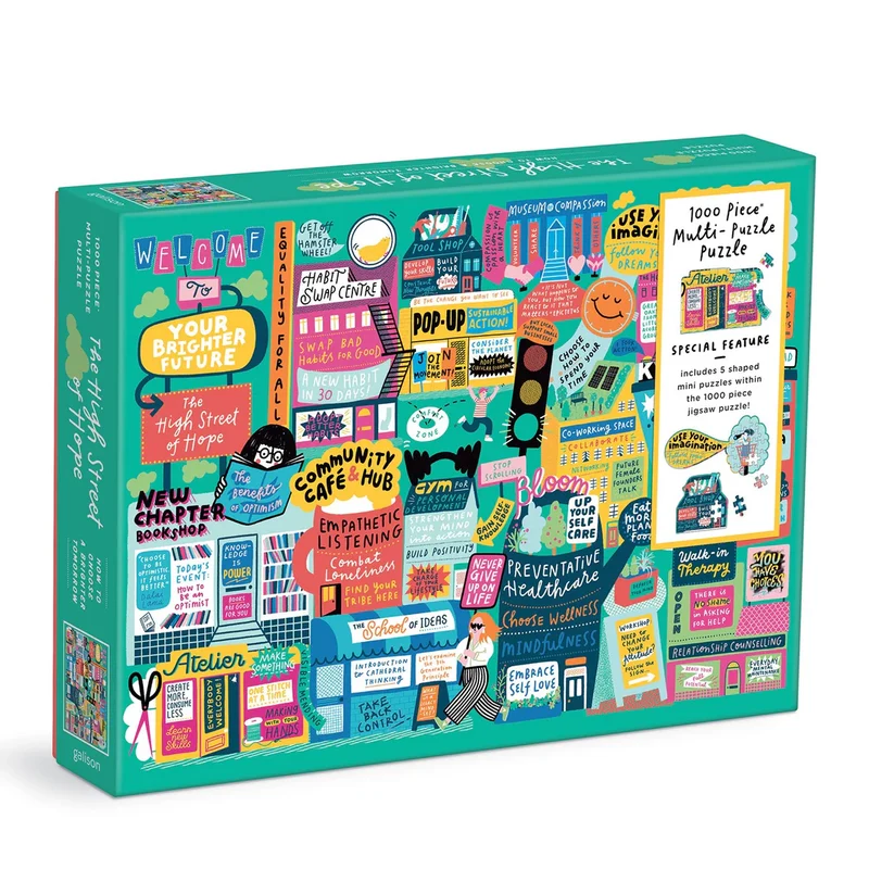 PFG The High Street of Hope (1000pcs) (Usage/Used - PUZZLES FOR GOOD)