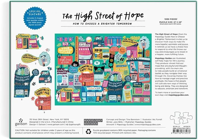 PFG The High Street of Hope (1000pcs) (Usage/Used - PUZZLES FOR GOOD)