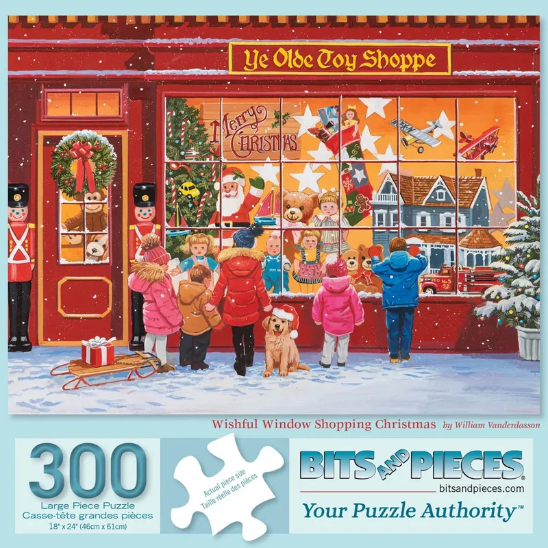 PFG Wishful Window Shopping Christmas (Usagé/Used - PUZZLES FOR GOOD)