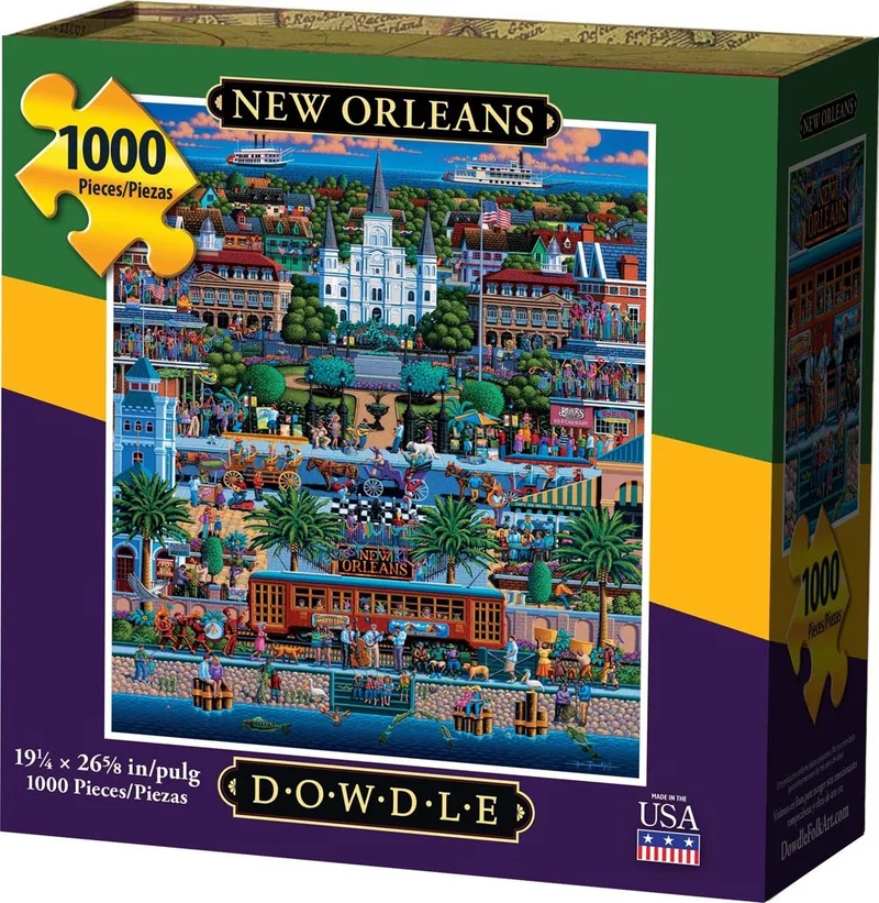 PFG New Orleans (1000pcs) (Usage/Used - PUZZLES FOR GOOD)