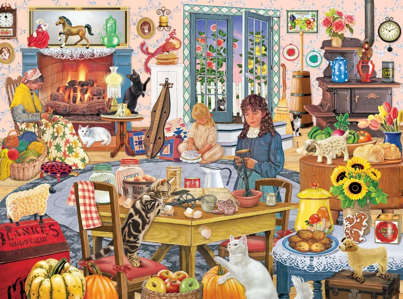 Staying at Grandma's, Rosiland Solomon (1000pcs)
