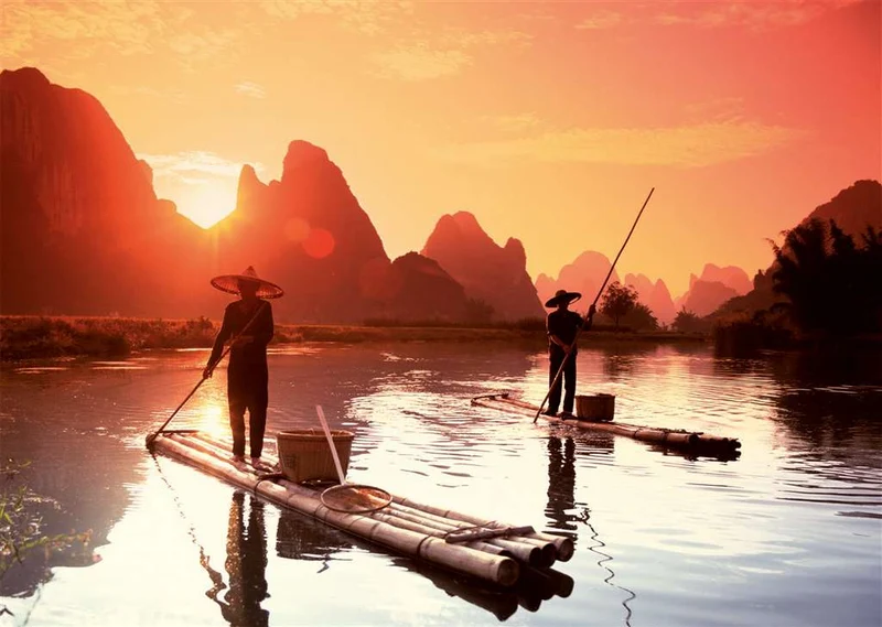 PFG Ravensburger Sunset Fishing (Usage/Used - PUZZLES FOR GOOD)