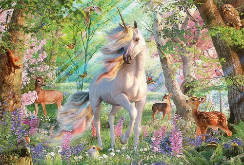 PFG Unicorn and Friends (2000pcs) (Usage/Used - PUZZLES FOR GOOD)