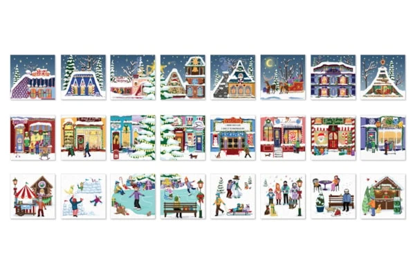 DMG Advent Calendar - Christmas Town Fair (DAMAGED BOX)