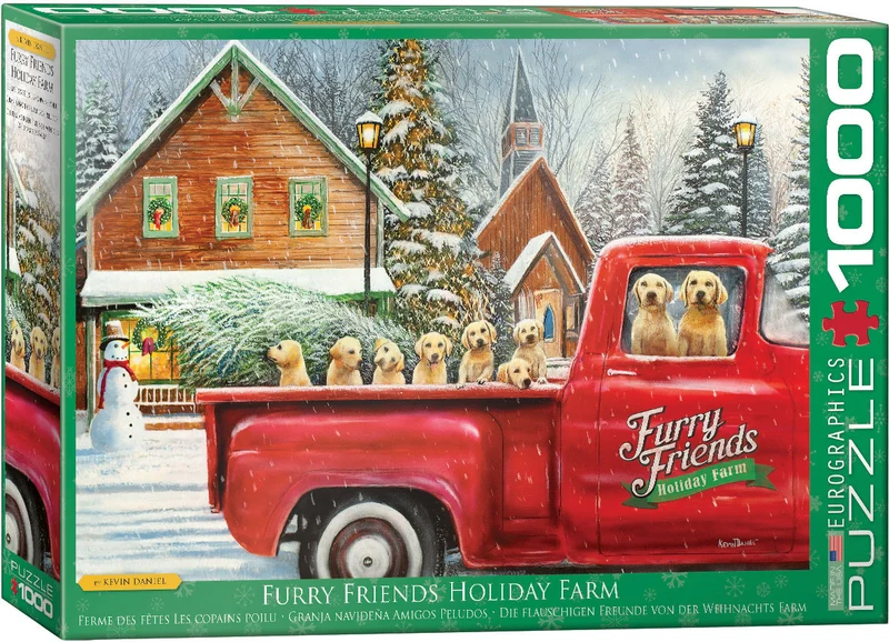 PFG Furry Friends Holiday Farm, Kevin Daniel (Usage/Used - PUZZLES FOR GOOD)