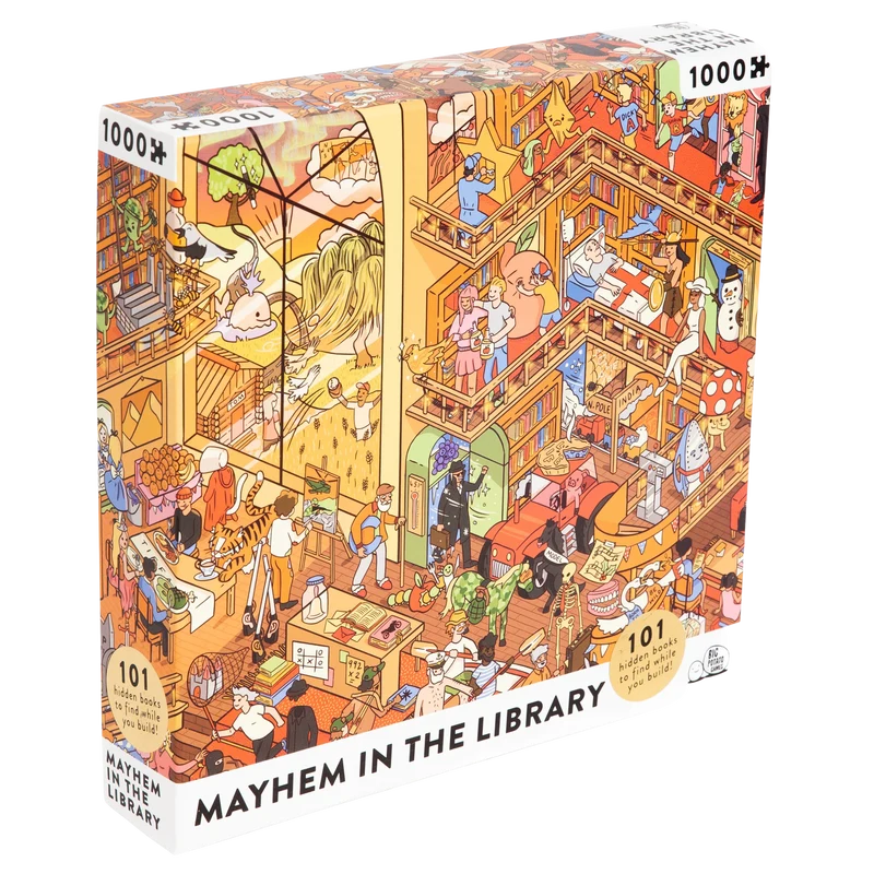 Mayhem in the Library (1000pcs)