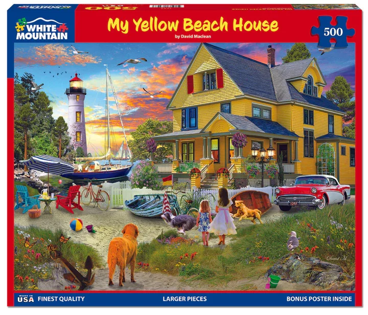 My Yellow Beach House, David Maclean (500pcs)