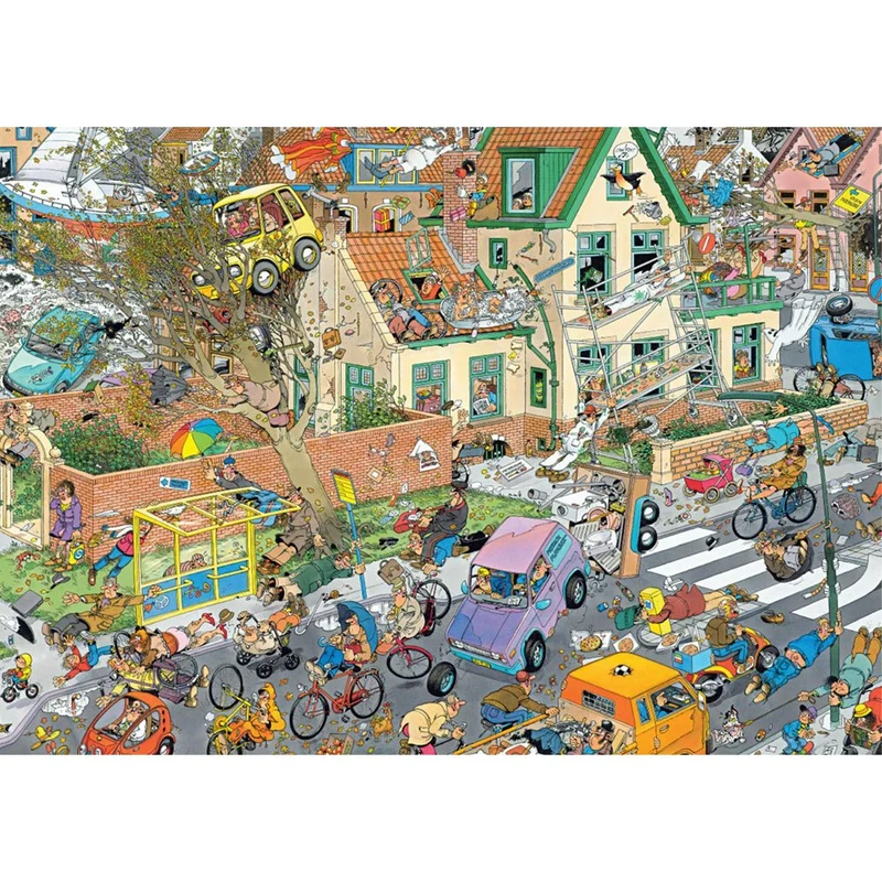 PFG JVH 2-in-1 - Safari & The Storm / Safari & L’orage (2 x 1000pcs) (Usage/Used - PUZZLES FOR GOOD)