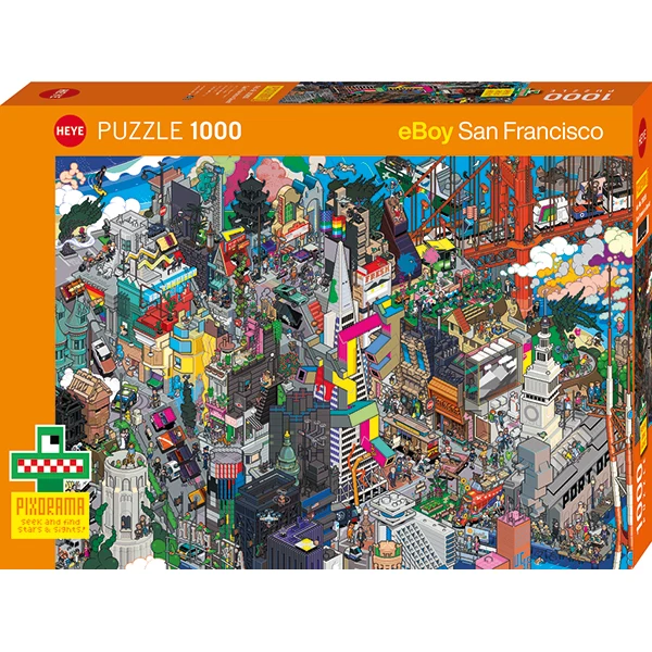 Pixorama - San Francisco, eBoy (1000pcs)