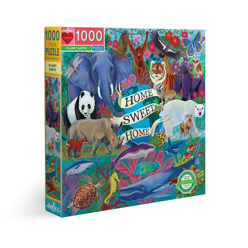 PFG Planet Earth, Cynthia Cliff (1000pcs) (Usage/Used - PUZZLES FOR GOOD)