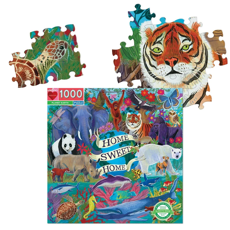 PFG Planet Earth, Cynthia Cliff (1000pcs) (Usage/Used - PUZZLES FOR GOOD)
